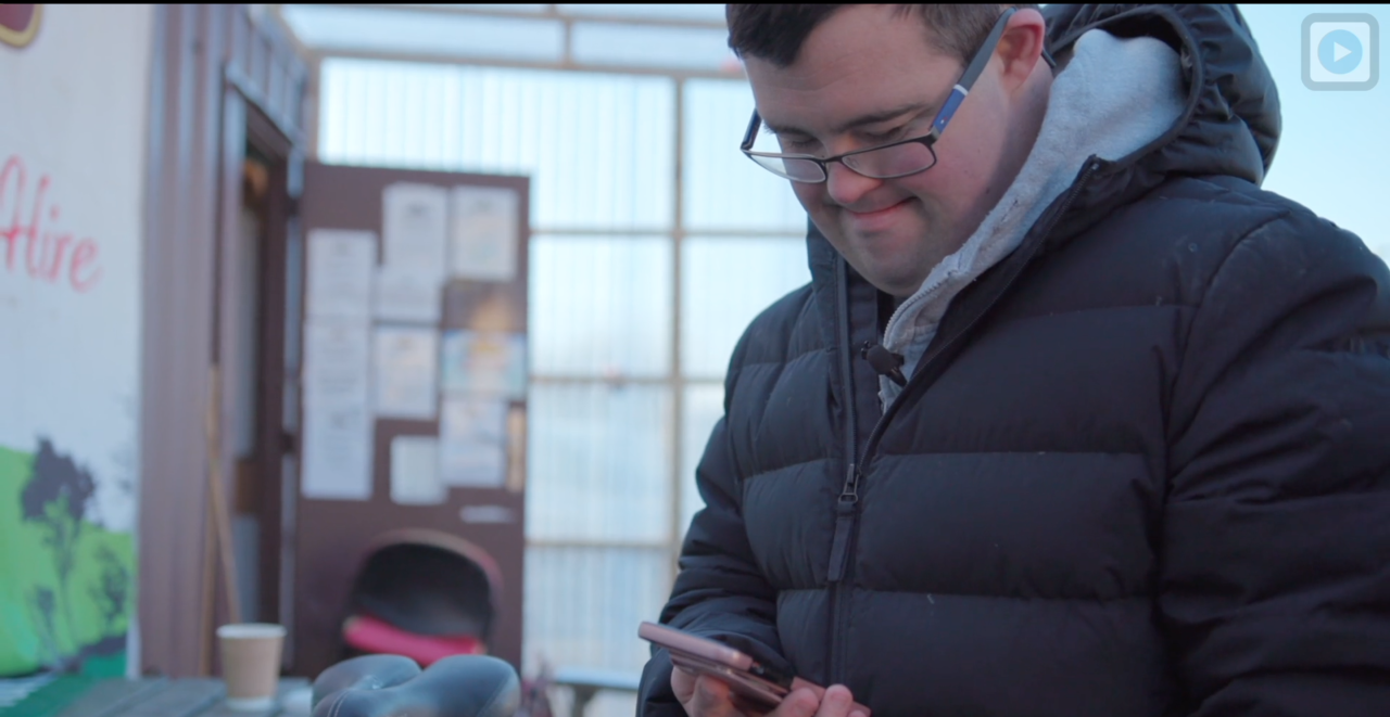 hero banner image. Supported employment Learner Strawberry line.